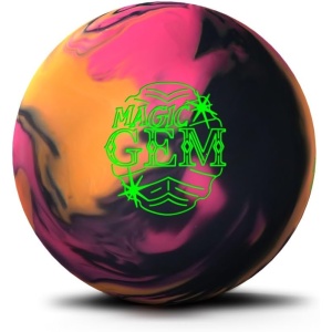 Roto Grip PRE-DRILLED Magic Gem Bowling Ball -Citrine/Rhodonite/Jet 14 lb