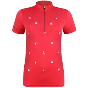 SAVALINO Women's T-Shirts & Bowling Jersey - Athletic Shirts Women Tops, Short Sleeve Shirts for Women