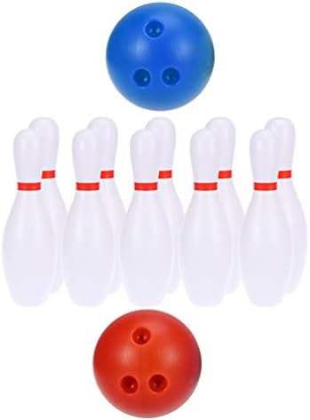 Toyvian 2Set Dollhouse Miniature Bowling Ball Set Miniature Dollhouse Bowling Game Toy Mini Desktop Tabletop Bowling Toy for Dollhouse Decoration Accessories 1 Toyvian 2Set Dollhouse Miniature Bowling Ball Set Miniature Dollhouse Bowling Game Toy Mini Desktop Tabletop Bowling Toy for Dollhouse Decoration Accessories