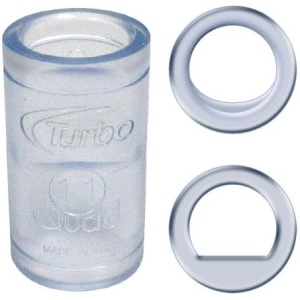 Turbo Quad Power SB Finger Grip (45/64, Ice)