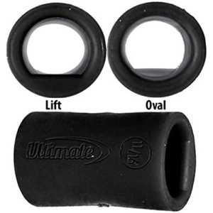 Ultimate Bowling Tour Lift Oval Sticky Finger Insert- Black - Pack of 10