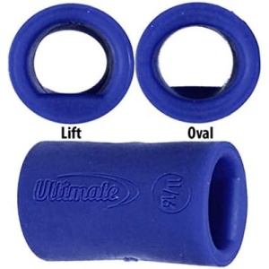Ultimate Bowling Tour Lift Oval Sticky Finger Insert- Blue - Pack of 10