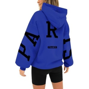 VREWARE winter hoodies for women zip valentine sweatshirts winter jacket women work clothes for office sweater