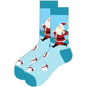 joysale Womens Socks Novelties Womens Christmas Snowman Lightweight Breathable Ventilation Ankle Socks