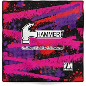 Logo Infusion - Dye-Sublimated Microfiber Bowling Towel - One Sided Print - I AM Bowling 2034-HM