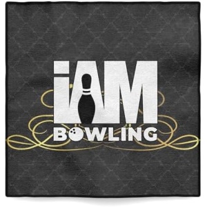 Logo Infusion - Dye-Sublimated Microfiber Bowling Towel - One Sided Print - I AM Bowling 2063-IAB