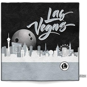 Logo Infusion - Dye-Sublimated Microfiber Bowling Towel - One Sided Print - Fun Style 0682LVR Las Vegas Football Team Theme