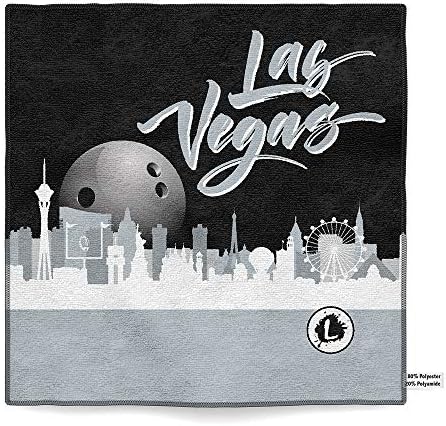 Logo Infusion - Dye-Sublimated Microfiber Bowling Towel - One Sided Print - Fun Style 0682LVR Las Vegas Football Team Theme 1 Logo Infusion - Dye-Sublimated Microfiber Bowling Towel - One Sided Print - Fun Style 0682LVR Las Vegas Football Team Theme