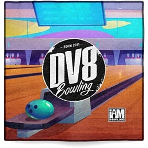 Logo Infusion - Dye-Sublimated Microfiber Bowling Towel - One Sided Print - I AM Bowling 2024-DV8
