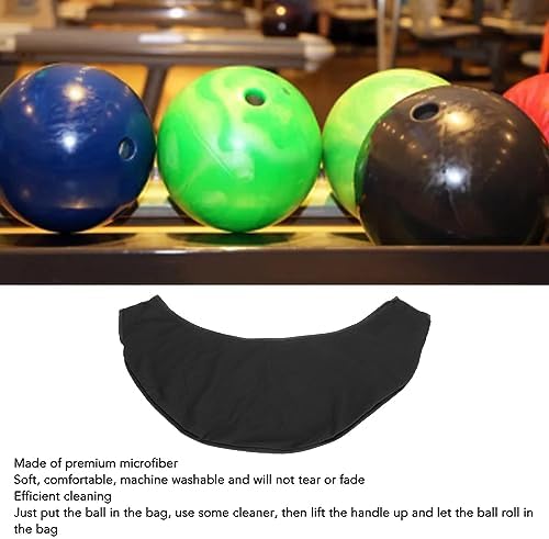 Astibym Bowling Ball Polisher Machine Washable Efficient Cleaning Large Capacity Soft Comfortable Bowling Polishing Bag for Home 4 Astibym Bowling Ball Polisher Machine Washable Efficient Cleaning Large Capacity Soft Comfortable Bowling Polishing Bag for Home - Image 4