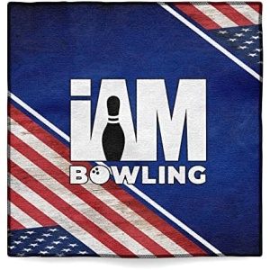 Logo Infusion - Dye-Sublimated Microfiber Bowling Towel - One Sided Print - I AM Bowling 2029-IAB