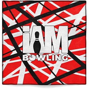 Logo Infusion - Dye-Sublimated Microfiber Bowling Towel - One Sided Print - I AM Bowling 2032-IAB