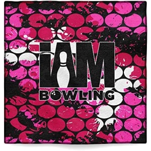 Logo Infusion - Dye-Sublimated Microfiber Bowling Towel - One Sided Print - I AM Bowling 2050-IAB