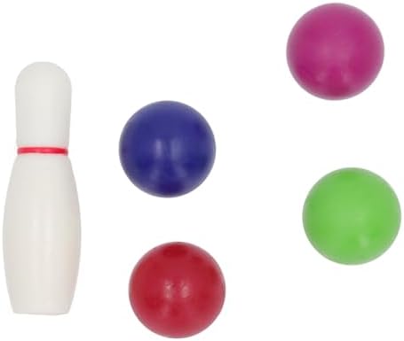 Luqeeg Interactive Kids Bowling Set with 10 Pins 4 Balls Educational Toy for Family Friendly Fun, Made with Safe Resin Material 6 Luqeeg Interactive Kids Bowling Set with 10 Pins 4 Balls Educational Toy for Family Friendly Fun, Made with Safe Resin Material - Image 6