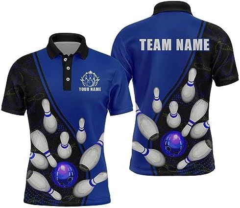 PIONAMZIOZ Personalized Bowling Shirts Men & Women Custom Bowling Jersey Team Bowling Polo & Quarter-Zip Shirt QZT81 1 PIONAMZIOZ Personalized Bowling Shirts Men & Women Custom Bowling Jersey Team Bowling Polo & Quarter-Zip Shirt QZT81