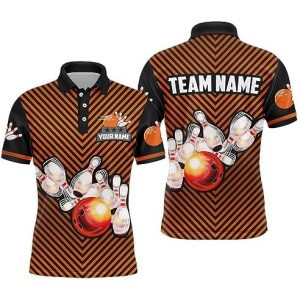 PIONAMZIOZ Custom Bowling Shirt for Men&Women Personalized Bowling Jersey Bowling Team League Polo&Quarter-Zip Shirt QZT68