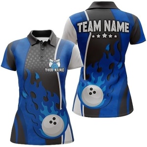 PIONAMZIOZ Personalized Bowling Shirts Men and Women Custom Bowling Jersey Team Bowling Polo & Quarter-Zip Shirt QZT48