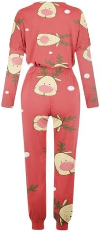 Lounge Sets for Women 2 Piece Fall Outfits Christmas Casual Loose Fit Color Block Sweatsuits Tracksuits with Pockets 5 Lounge Sets for Women 2 Piece Fall Outfits Christmas Casual Loose Fit Color Block Sweatsuits Tracksuits with Pockets - Image 5