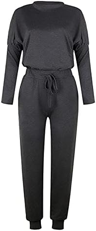 kcdigr Fall Outfits Women Trendy Sweatsuit 2 Piece Plus Size Crewneck Sweatshirts and Sweatpants Sets Casual Solid Tracksuit 6 kcdigr Fall Outfits Women Trendy Sweatsuit 2 Piece Plus Size Crewneck Sweatshirts and Sweatpants Sets Casual Solid Tracksuit - Image 6