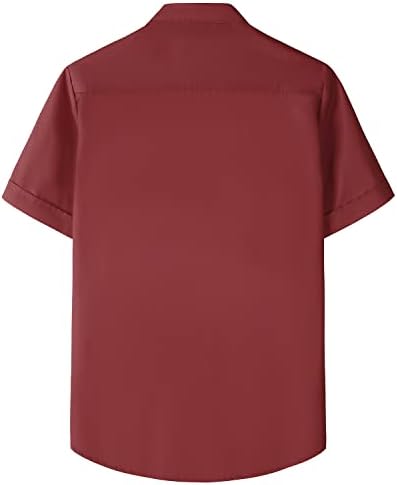 JOGAL Men's Bowling Shirts 50s Rockabilly Short Sleeve Button Down Shirt Beach Aloha Style Hawaiian Shirts 2 JOGAL Men's Bowling Shirts 50s Rockabilly Short Sleeve Button Down Shirt Beach Aloha Style Hawaiian Shirts - Image 2