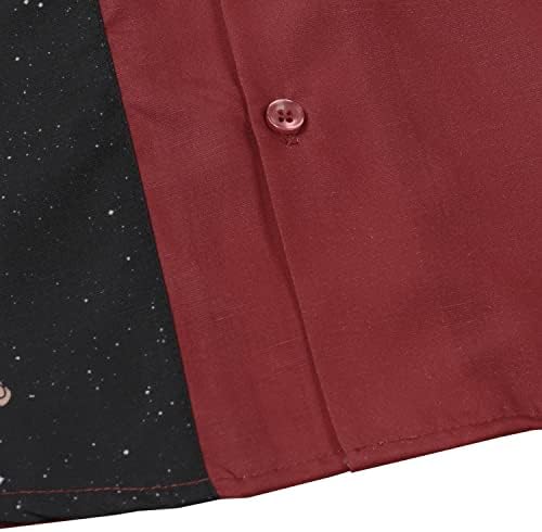 JOGAL Men's Bowling Shirts 50s Rockabilly Short Sleeve Button Down Shirt Beach Aloha Style Hawaiian Shirts 6 JOGAL Men's Bowling Shirts 50s Rockabilly Short Sleeve Button Down Shirt Beach Aloha Style Hawaiian Shirts - Image 6