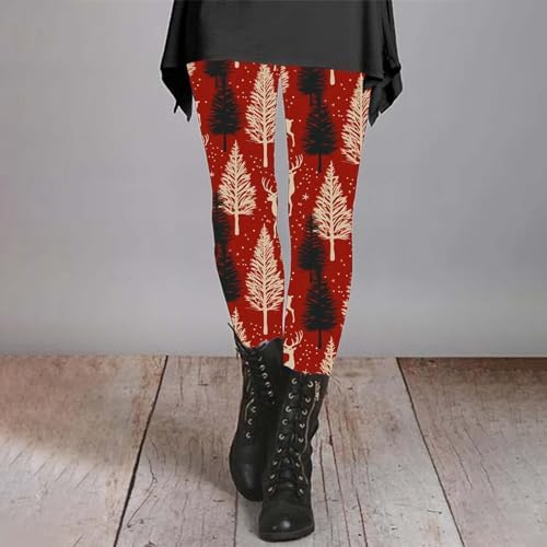 Workout Leggings for Women and Winter Leggings Artistic Splash Printed Soft Stretchy Pants Winter Clothes for Winter 2 Workout Leggings for Women and Winter Leggings Artistic Splash Printed Soft Stretchy Pants Winter Clothes for Winter - Image 2