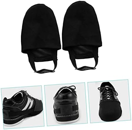 BESPORTBLE 1 Pair Bowling Shoe Covers Kid Stuff Mens Trainer Shoes Kids Shoe Inserts Black Ball Slides Shoes for Women Flex Tools Bowling Sports Supplies Cover Bowling Shoe Pads Shoe Slider 3 BESPORTBLE 1 Pair Bowling Shoe Covers Kid Stuff Mens Trainer Shoes Kids Shoe Inserts Black Ball Slides Shoes for Women Flex Tools Bowling Sports Supplies Cover Bowling Shoe Pads Shoe Slider - Image 3