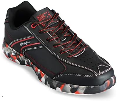 KR Strikeforce Flyer Lite Size 7 1/2 Mens Bowling Shoe Red Camo with FlexSlide Technology 3 KR Strikeforce Flyer Lite Size 7 1/2 Mens Bowling Shoe Red Camo with FlexSlide Technology - Image 3