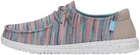 Hey Dude Women's Wendy Chambray | Women's Shoes | Women's Lace Up Loafers | Comfortable & Light-Weight 2 Hey Dude Women's Wendy Chambray | Women's Shoes | Women's Lace Up Loafers | Comfortable & Light-Weight - Image 2