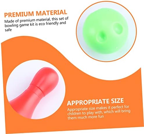 ABOOFAN 3 Sets Bowling Ball Toy Toddler Bowling Ball Bowling Balls Bowling Pins Toy Bowling Ball Kids Bowling Games Wood Toys Plastic Birthday Present Sports Parent-Child 6 ABOOFAN 3 Sets Bowling Ball Toy Toddler Bowling Ball Bowling Balls Bowling Pins Toy Bowling Ball Kids Bowling Games Wood Toys Plastic Birthday Present Sports Parent-Child - Image 6