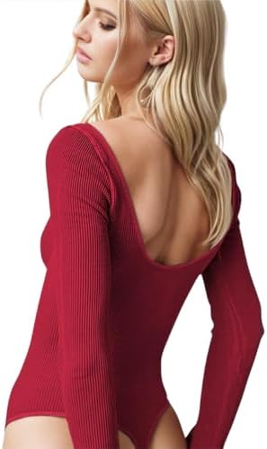 SNKSDGM Bodysuit for Women Tummy Control Shapewear Stretch One Shoulder Body Shaper Sexy Scrunch Butt Romper 2 SNKSDGM Bodysuit for Women Tummy Control Shapewear Stretch One Shoulder Body Shaper Sexy Scrunch Butt Romper - Image 2