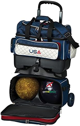 Strikeforce Royal Flush 4-Ball Roller Bowling Bag USA 2 Strikeforce Royal Flush 4-Ball Roller Bowling Bag USA - Image 2