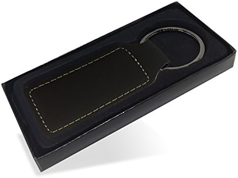 LaserGram Rectangle Keychain, Bowling Ball and Pins, Personalized Engraving Included (Black with Silver) 2 LaserGram Rectangle Keychain, Bowling Ball and Pins, Personalized Engraving Included (Black with Silver) - Image 2