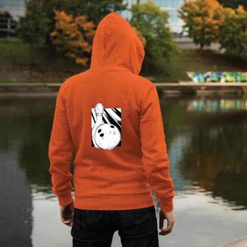 Bowling Gift Set for Kids and Adults Includes Pin and Ball Black and Muticolor Unisex Hoodie 4 Bowling Gift Set for Kids and Adults Includes Pin and Ball Black and Muticolor Unisex Hoodie - Image 4