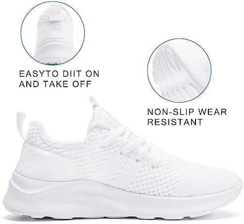 Women's Walking Shoes Tennis Sneakers Casual Lace Up Lightweight Running Shoes Slip On Gym Out Workout Shoes 3 Women's Walking Shoes Tennis Sneakers Casual Lace Up Lightweight Running Shoes Slip On Gym Out Workout Shoes - Image 3