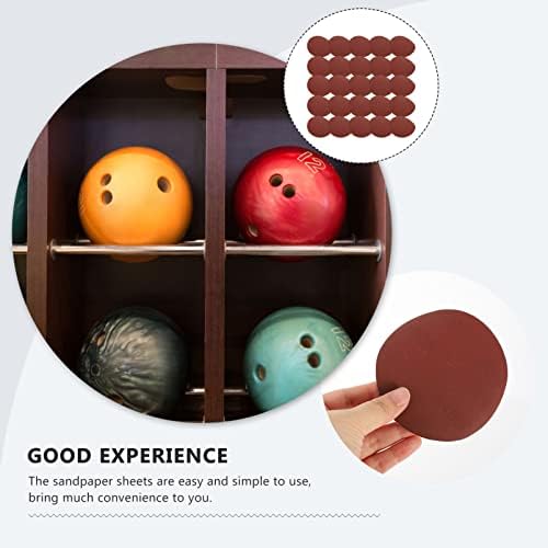 Sosoport Sanding Discs Sanding Discs 100 Sheets Bowling Sanding Pads Grit 1000 Round Bowling Accessories for Sanding Polishing Cleaning Adhesive Backed Sandpaper Adhesive Backed Sandpaper 7 Sosoport Sanding Discs Sanding Discs 100 Sheets Bowling Sanding Pads Grit 1000 Round Bowling Accessories for Sanding Polishing Cleaning Adhesive Backed Sandpaper Adhesive Backed Sandpaper - Image 7