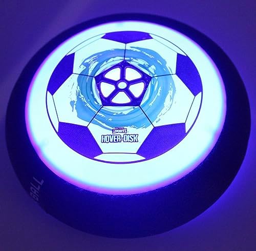 Hover Hockey, Soccer, Bowling 3-in-1 Sports Set! Safe Indoor Game, 6 Bowling Pins, 2 Hockey Sticks, 2 Goals, 1 Hover Disk, Glides on Any Smooth/Flat Surface, Indoors or Outdoors, Multicolored 5 Hover Hockey, Soccer, Bowling 3-in-1 Sports Set! Safe Indoor Game, 6 Bowling Pins, 2 Hockey Sticks, 2 Goals, 1 Hover Disk, Glides on Any Smooth/Flat Surface, Indoors or Outdoors, Multicolored - Image 5