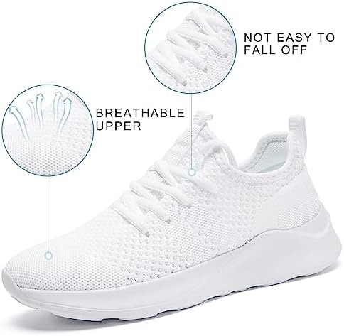 Women's Walking Shoes Tennis Sneakers Casual Lace Up Lightweight Running Shoes Slip On Gym Out Workout Shoes 2 Women's Walking Shoes Tennis Sneakers Casual Lace Up Lightweight Running Shoes Slip On Gym Out Workout Shoes - Image 2
