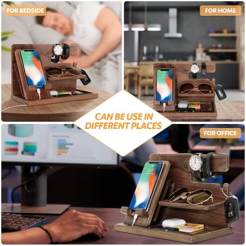 Taidesor Custom boyfriend gift organizer desk, Personalized Bowling Ball special gifts for him desk organizer wood rustic, retirment gift for men home desk organizers and accessories 6 Taidesor Custom boyfriend gift organizer desk, Personalized Bowling Ball special gifts for him desk organizer wood rustic, retirment gift for men home desk organizers and accessories - Image 6