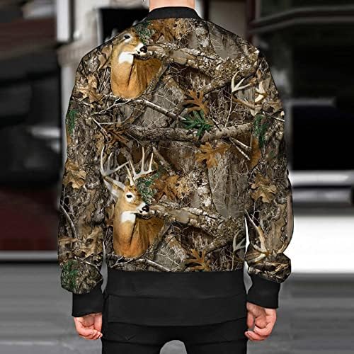 chongfeng Coats Tops for Men Mens Autumn And Winter Leisure Sports Hunting Camouflage Woven Street Collar Zipper Jacket 3 chongfeng Coats Tops for Men Mens Autumn And Winter Leisure Sports Hunting Camouflage Woven Street Collar Zipper Jacket - Image 3