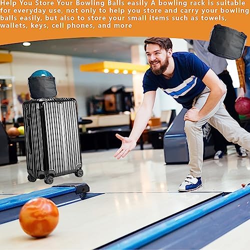 Rhitchy Single Ball Bowling Bag: Bowling Ball Net Bag Bowling Ball Tote Bag for Men and Women 5 Rhitchy Single Ball Bowling Bag: Bowling Ball Net Bag Bowling Ball Tote Bag for Men and Women - Image 5