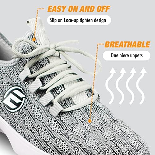 ELITE Women's Kona Bowling Shoes - Athletic Mesh Lightweight with Universal Slide Soles 7 ELITE Women's Kona Bowling Shoes - Athletic Mesh Lightweight with Universal Slide Soles - Image 7
