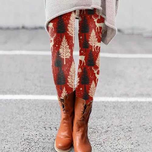 Workout Leggings for Women and Winter Leggings Artistic Splash Printed Soft Stretchy Pants Winter Clothes for Winter 4 Workout Leggings for Women and Winter Leggings Artistic Splash Printed Soft Stretchy Pants Winter Clothes for Winter - Image 4