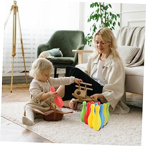 ABOOFAN 3 Sets Bowling Ball Toy Toddler Bowling Ball Bowling Balls Bowling Pins Toy Bowling Ball Kids Bowling Games Wood Toys Plastic Birthday Present Sports Parent-Child 2 ABOOFAN 3 Sets Bowling Ball Toy Toddler Bowling Ball Bowling Balls Bowling Pins Toy Bowling Ball Kids Bowling Games Wood Toys Plastic Birthday Present Sports Parent-Child - Image 2