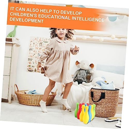 ABOOFAN 3 Sets Bowling Ball Toy Toddler Bowling Ball Bowling Balls Bowling Pins Toy Bowling Ball Kids Bowling Games Wood Toys Plastic Birthday Present Sports Parent-Child 7 ABOOFAN 3 Sets Bowling Ball Toy Toddler Bowling Ball Bowling Balls Bowling Pins Toy Bowling Ball Kids Bowling Games Wood Toys Plastic Birthday Present Sports Parent-Child - Image 7