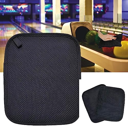 B Baosity Microfiber Bowling Ball Towel, Bowling Ball Shammy Pad with Easy Grip Dots, Clean Bowling Ball from Dust and Oil to Improve Grip and Precision 2 B Baosity Microfiber Bowling Ball Towel, Bowling Ball Shammy Pad with Easy Grip Dots, Clean Bowling Ball from Dust and Oil to Improve Grip and Precision - Image 2