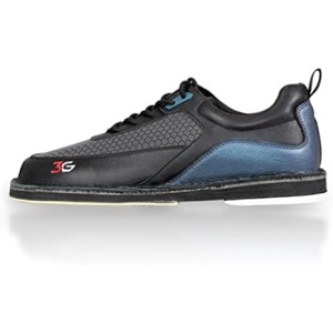 900 Global 3G Men's Tour HP Right Hand Bowling Shoes - Black/Blue