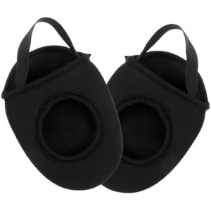 BESPORTBLE 1 Pair Bicycle Accessories Outdoors Gear Black Windproof Shoe Covers Warm Shoe Covers Anti-Slip Shoe Cover Adjustable Shoe Cover Half Palm Lock Shoes Overshoes Equipment Protector