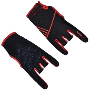 BESPORTBLE 1 Pair Womens Gym Gloves Workout Gloves for Men Fingerless Gloves Bowling Gear Bowling Protection Gear Bowling Wrist Glove Breathable Gloves Anti-Slip Sports Gloves Wristband Thumb