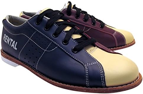 Bowlerstore Men's Classic Plus Rental Bowling Shoes (13 M US, Blue/Red/Cream) 1 Bowlerstore Men's Classic Plus Rental Bowling Shoes (13 M US, Blue/Red/Cream)